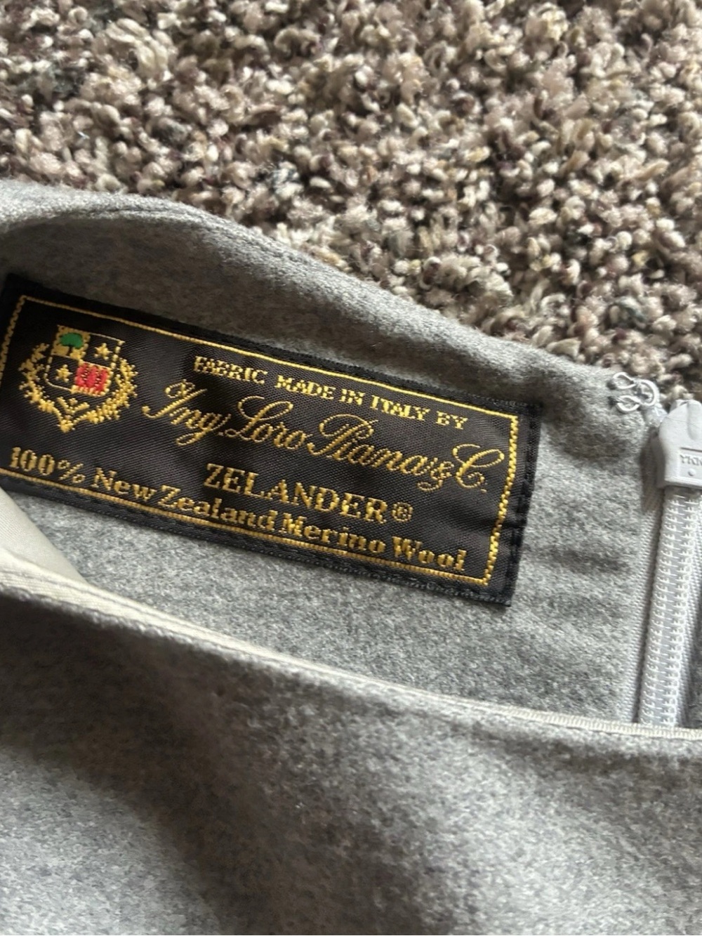 Brooks Brothers Loro Piana Wool Dress Size 6 - Picture 2 of 4